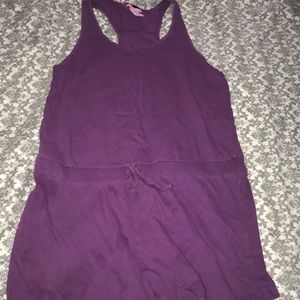 Purple romper